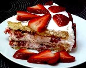 Tarta de Fresas y Nata Tarta de Fresas y Nata