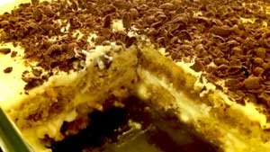 Tiramisú con Nata Tiramisú con Nata