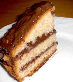 Bizcocho Relleno de Chocolate