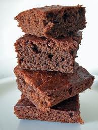 Brownie ligero con Ciruelas