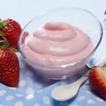 Budín de Fresas con Menta