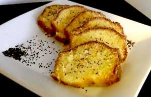 Budín de Naranja y Amapola