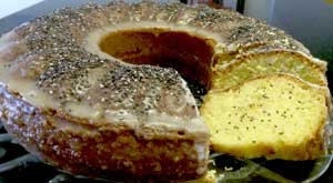 Budín de Naranja y Amapola