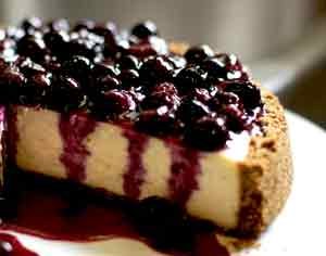 Cheesecake con Arándanos