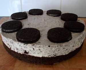Cheesecake de Oreo