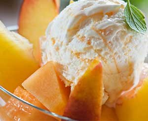 Helado de Melocotón