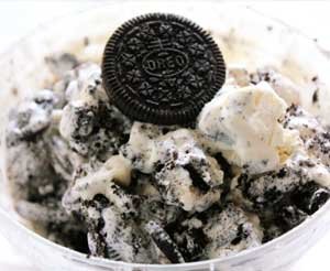 Helado de Oreo