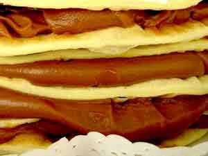 Milhoja con Dulce de Leche