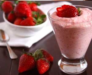 Mousse de Fresa Thermomix