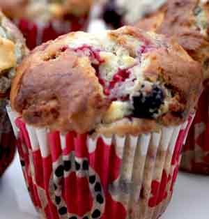 Muffins de Chocolate Blanco