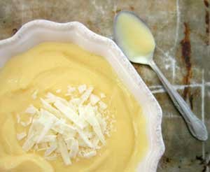 Natillas de Chocolate Blanco