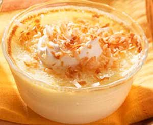 Natillas de Coco