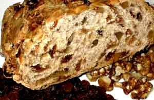 Pan Dulce con Nueces y Pasas