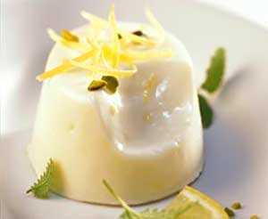 Panna Cotta de Limón