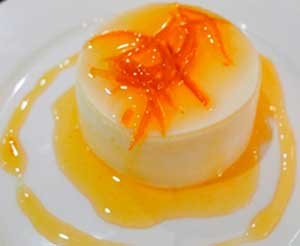 Panna Cotta de Naranja