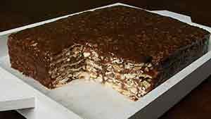 Tarta de Galletas y Chocolate