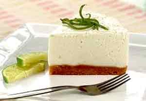 Tarta de Queso Crema Sin Horno