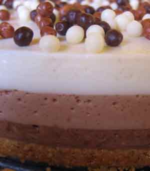 Tarta Tres Chocolates