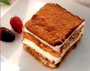 Tiramisu Casero