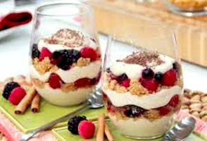 Tiramisu con Frutos Rojos