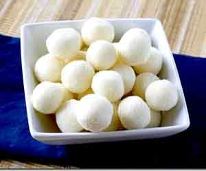 Trufas de Chocolate Blanco con Almendras