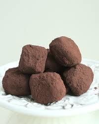 Trufas de Chocolate con Café